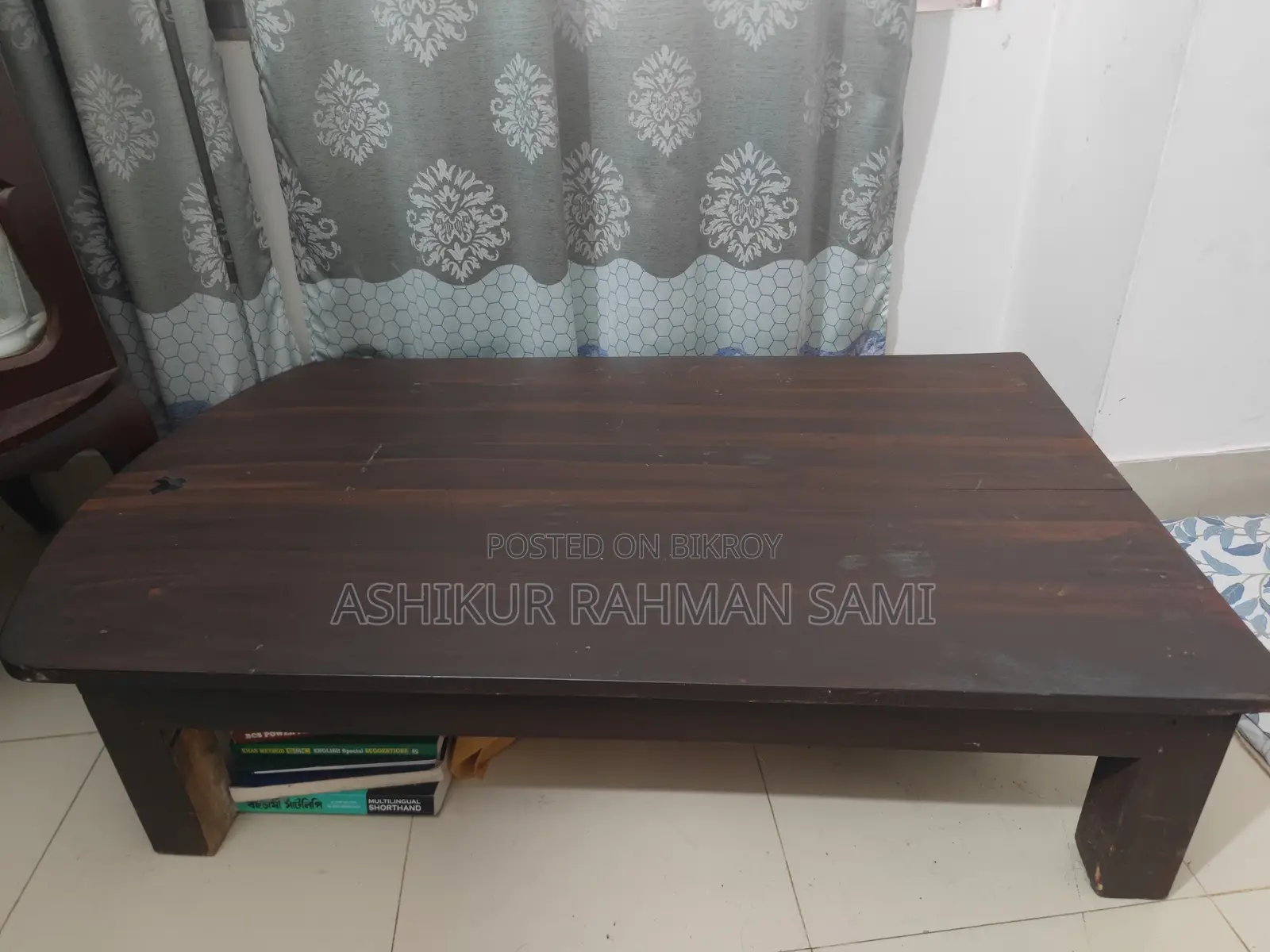 সেগুন কাঠের নামাজের চৌকি (ভালো কন্ডিশন)