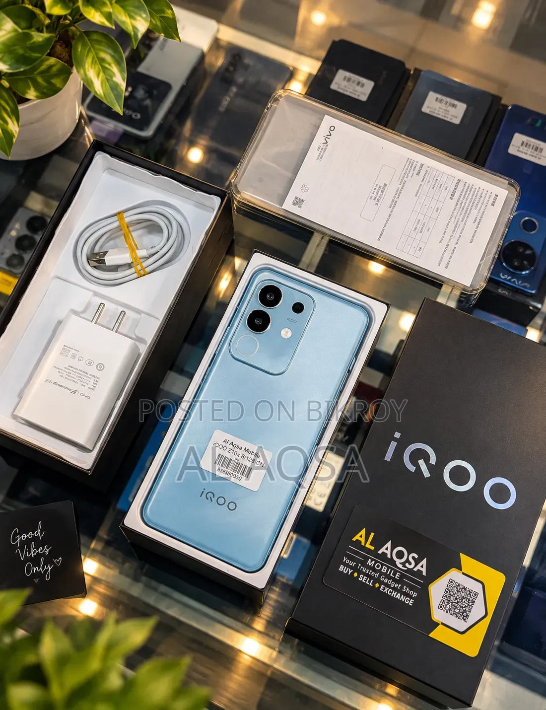 New Vivo iQOO Z10x 128 GB Blue