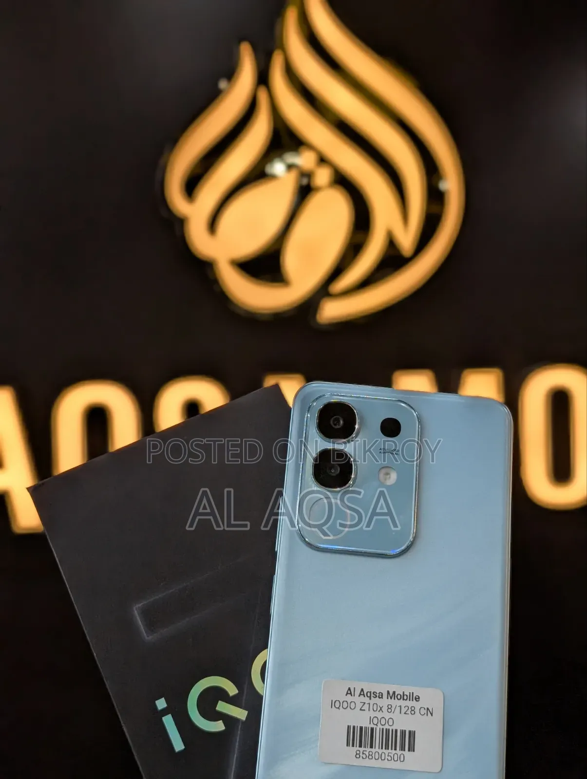 New Vivo iQOO Z10x 128 GB Blue