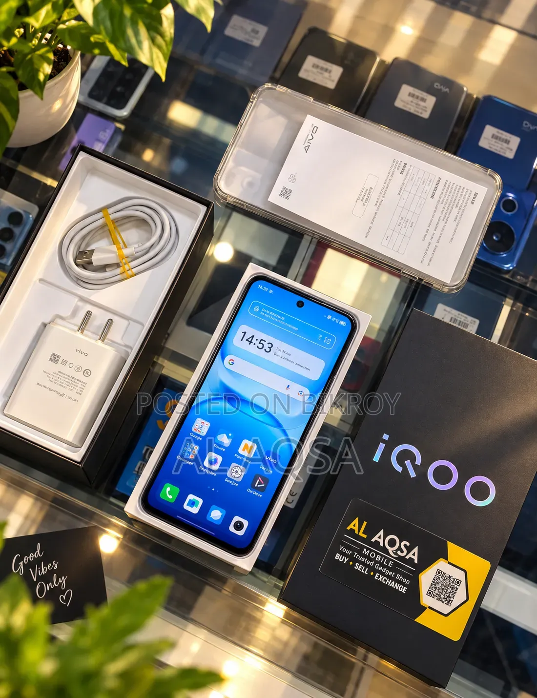 New Vivo iQOO Z10x 128 GB Blue