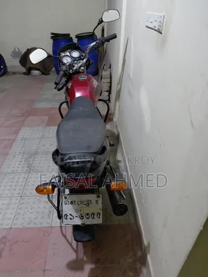 বাজাজ প্ল্যাটিনা ১০০ ২০১৪ রেড