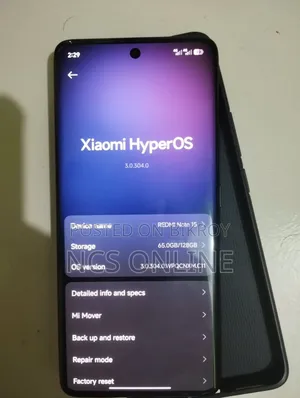 শাওমি রেডমি নোট ১৫ ১২৮ জিবি ব্ল্যাক