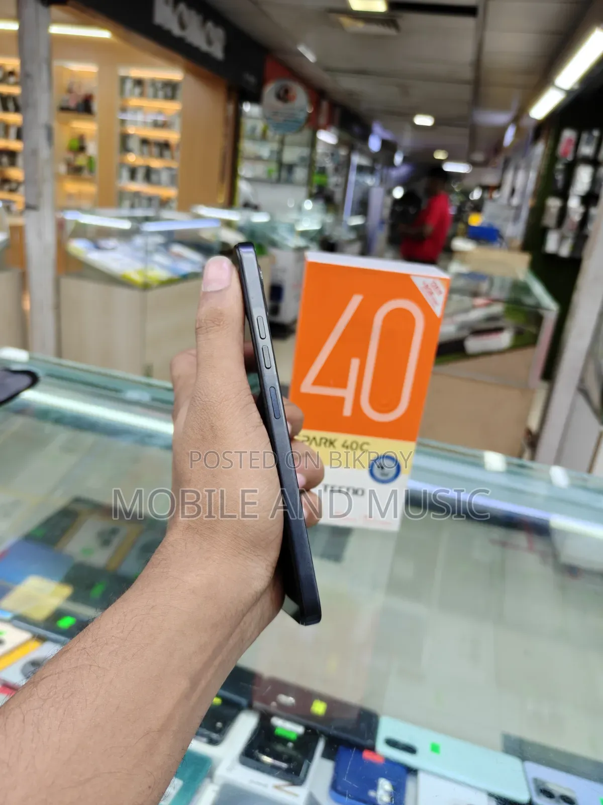 টেকনো স্পার্ক ৪০সি ১২৮ জিবি গ্রে