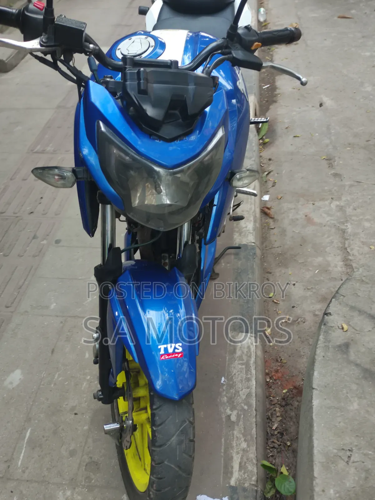 টিভিএস আপাচে আরটিআর ১৬০ ৪ভি ২০২০ ব্লু