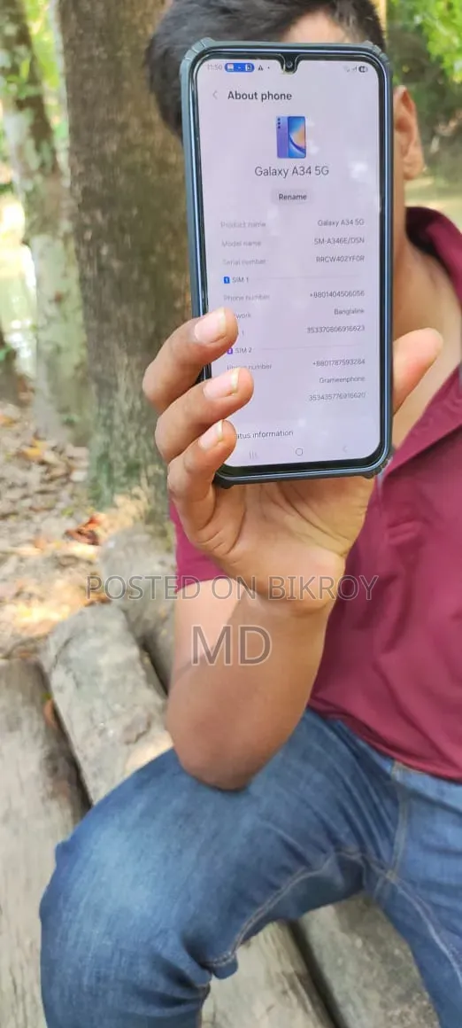 Samsung Galaxy A34 5G 256 GB Graphite