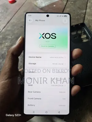Infinix Note 50 Pro 256 GB Blue
