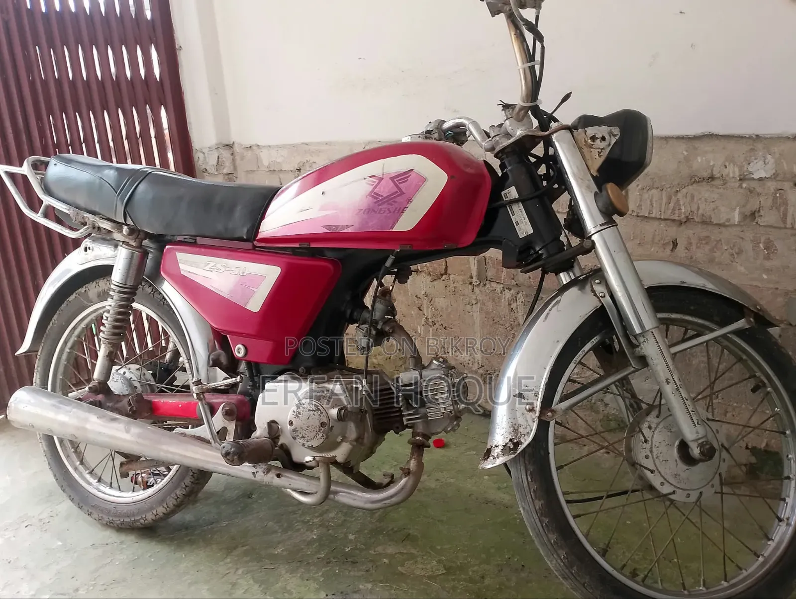 Zongshen ZS 50 2016 Red