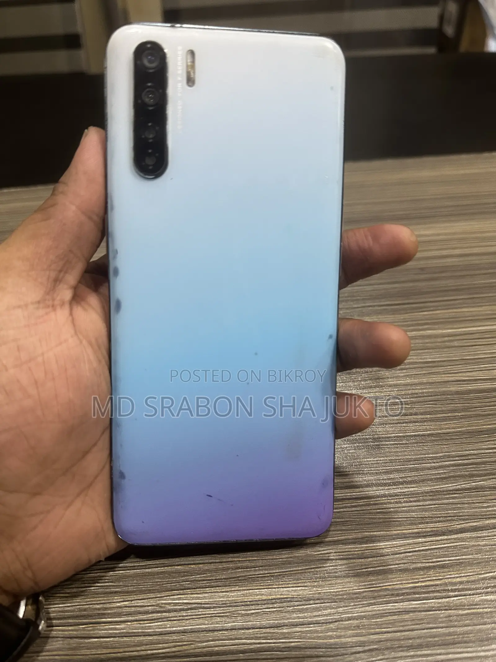 Oppo Reno15 F 5G 256 GB Blue