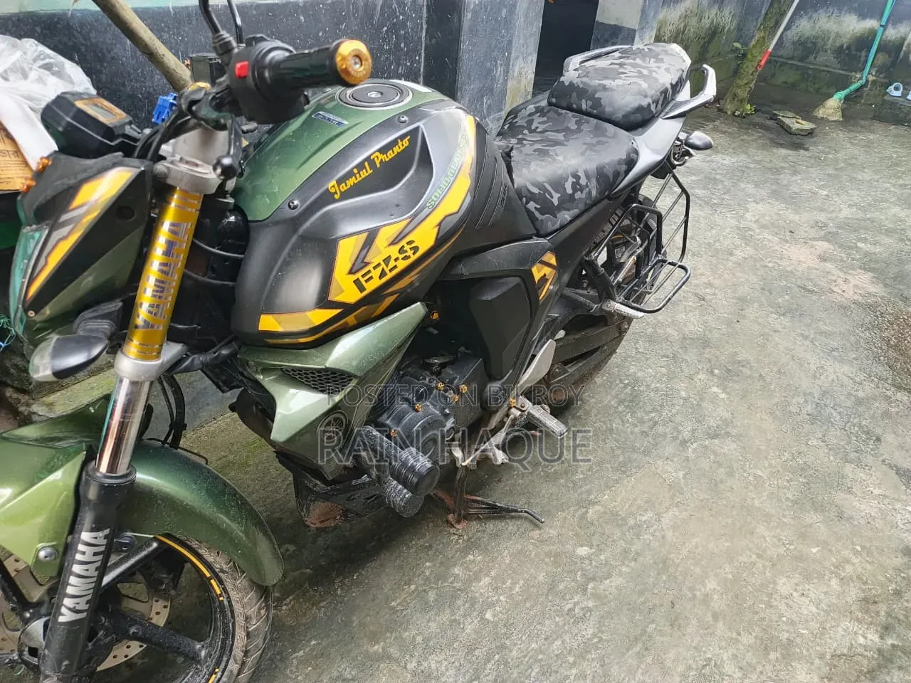 Yamaha FZS V2 2017 Green