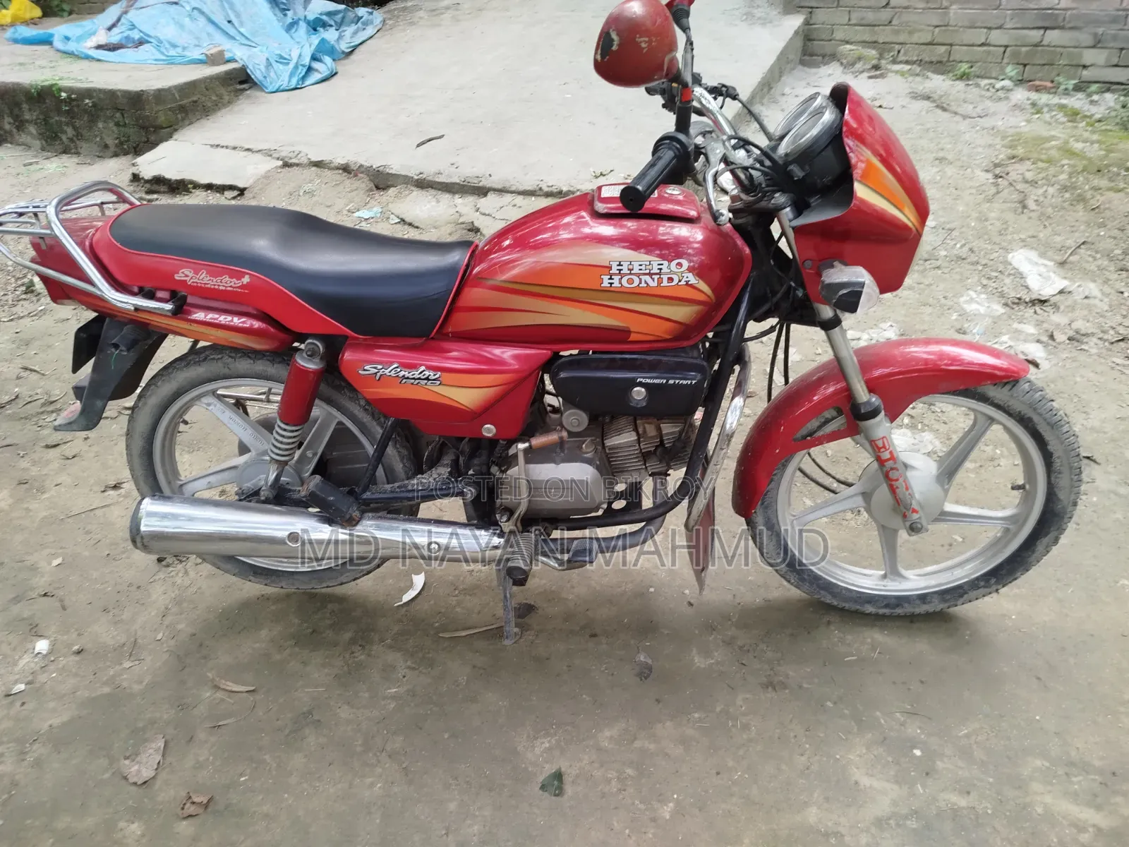 Hero Splendor Pro 2012 Red