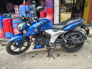TVS Apache RTR 160 4V 2023 Blue
