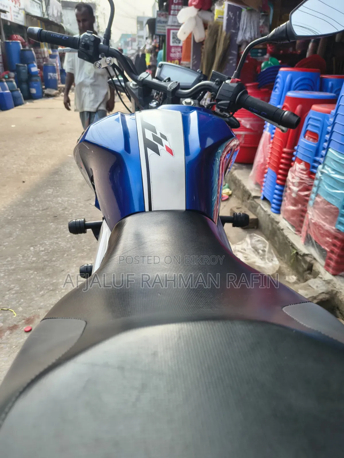 TVS Apache RTR 160 4V 2023 Blue