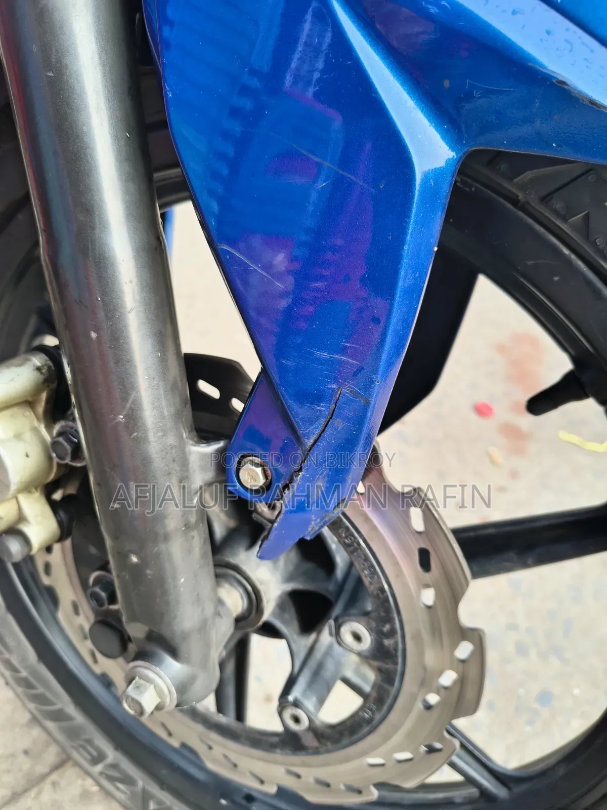 TVS Apache RTR 160 4V 2023 Blue