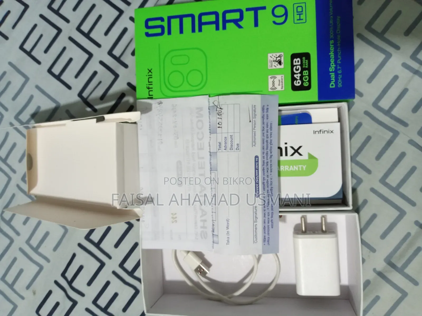 Infinix Smart 9 64 GB Black