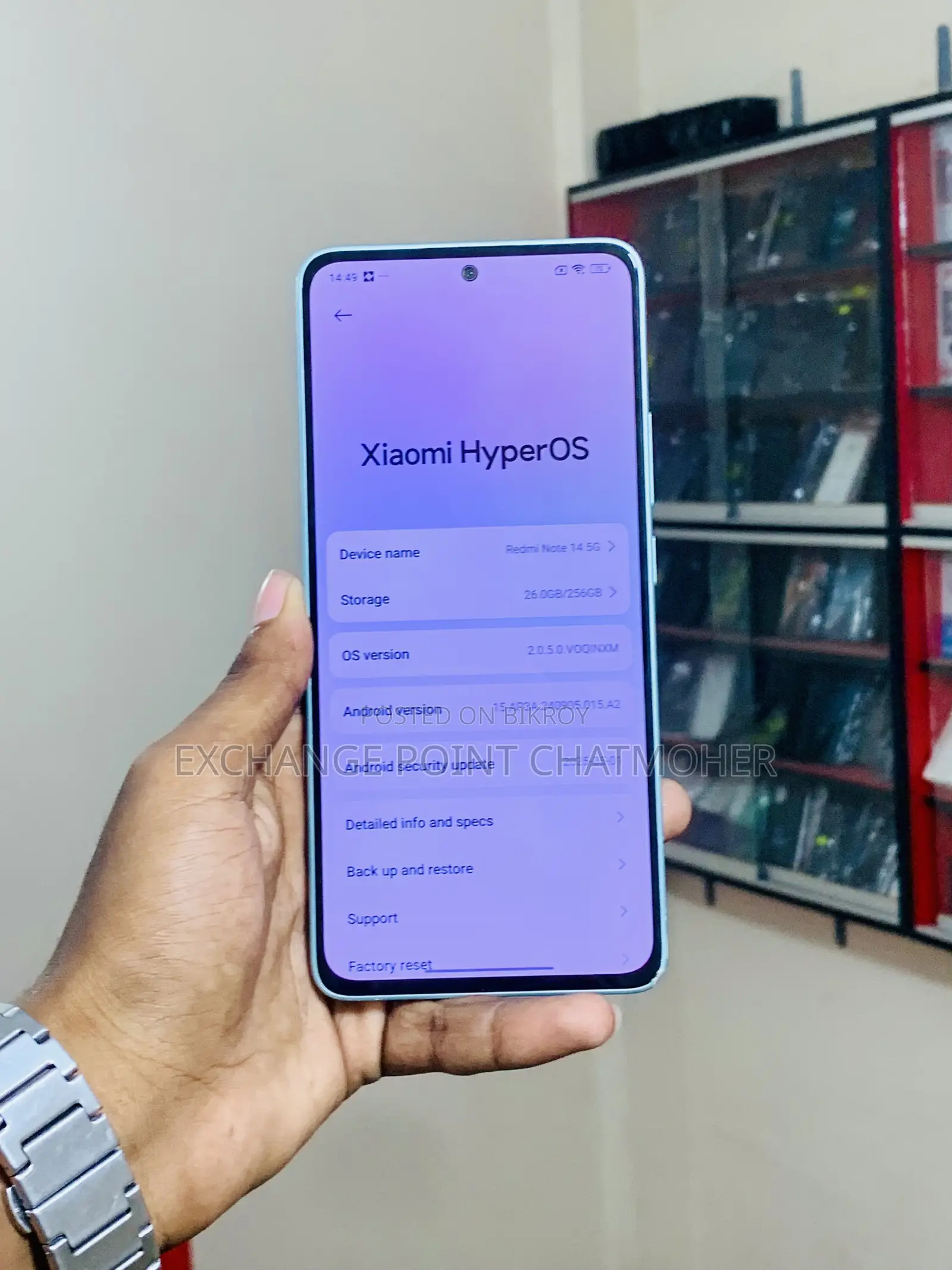 Xiaomi Redmi Note 14 5G 256 GB Blue