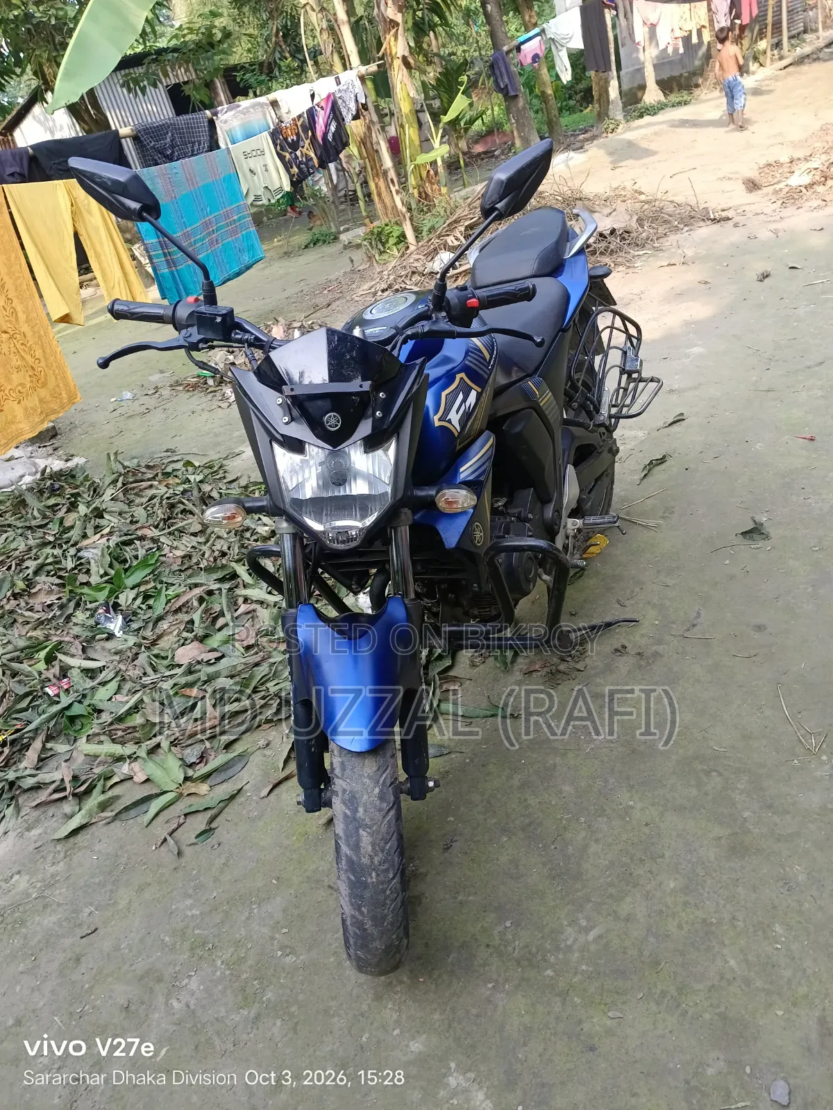 Yamaha FZS V2 2022 Blue