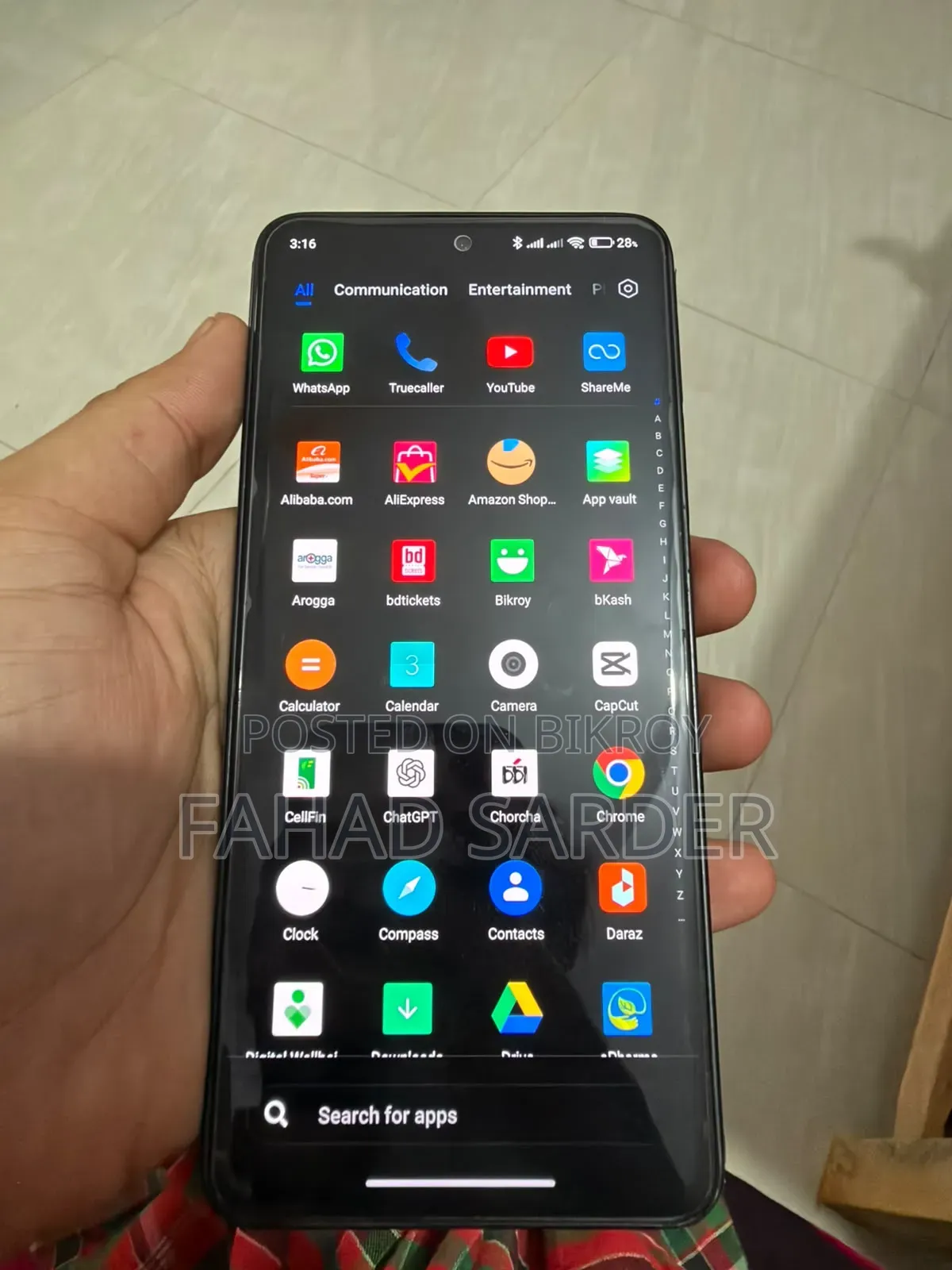 শাওমি রেডমি নোট ১৩ ২৫৬ জিবি ব্ল্যাক