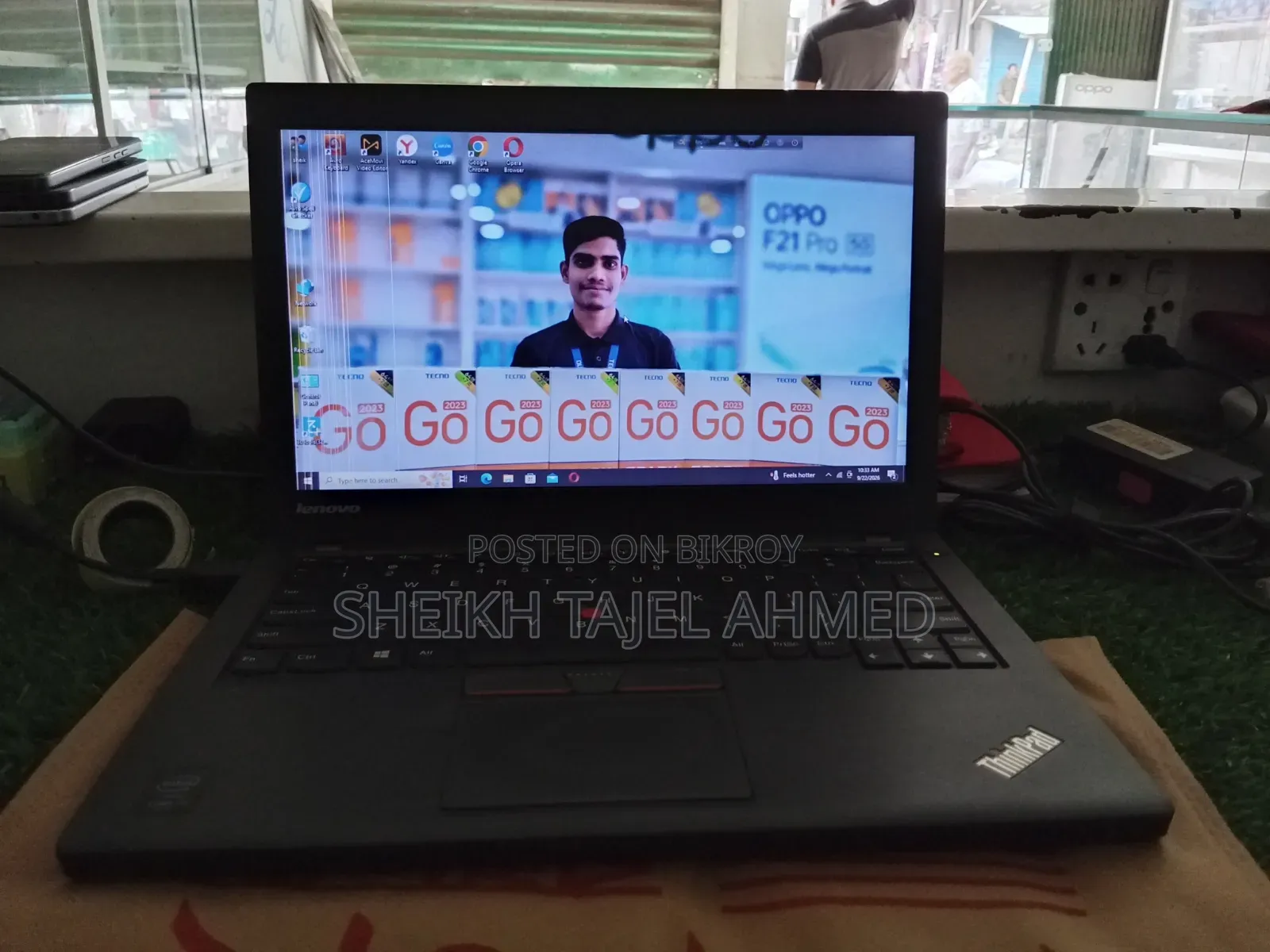 Laptop Lenovo ThinkPad X250 8GB Intel Core i7 SSD 128GB