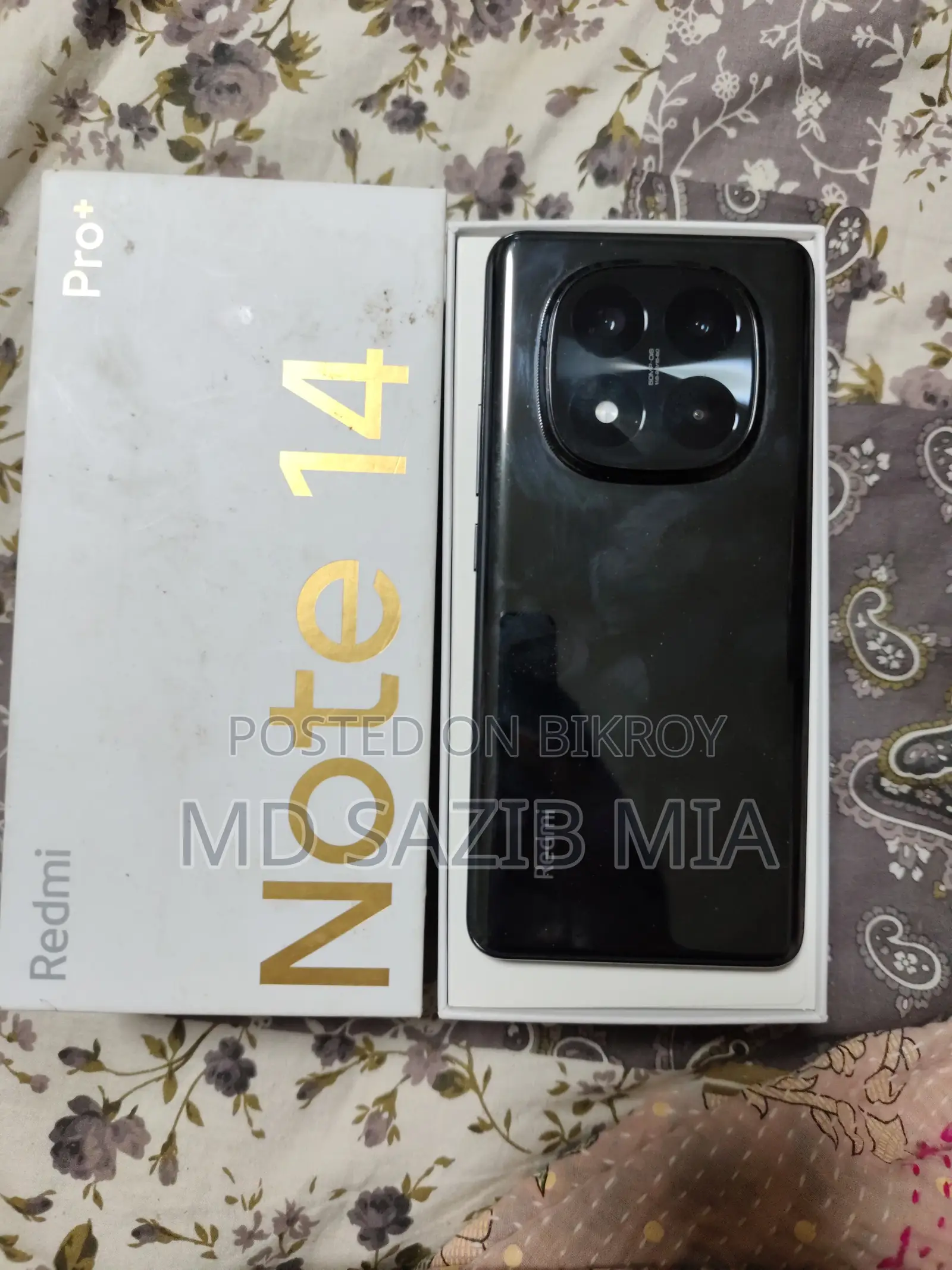 Xiaomi Redmi Note 14 Pro+ 256 GB Black