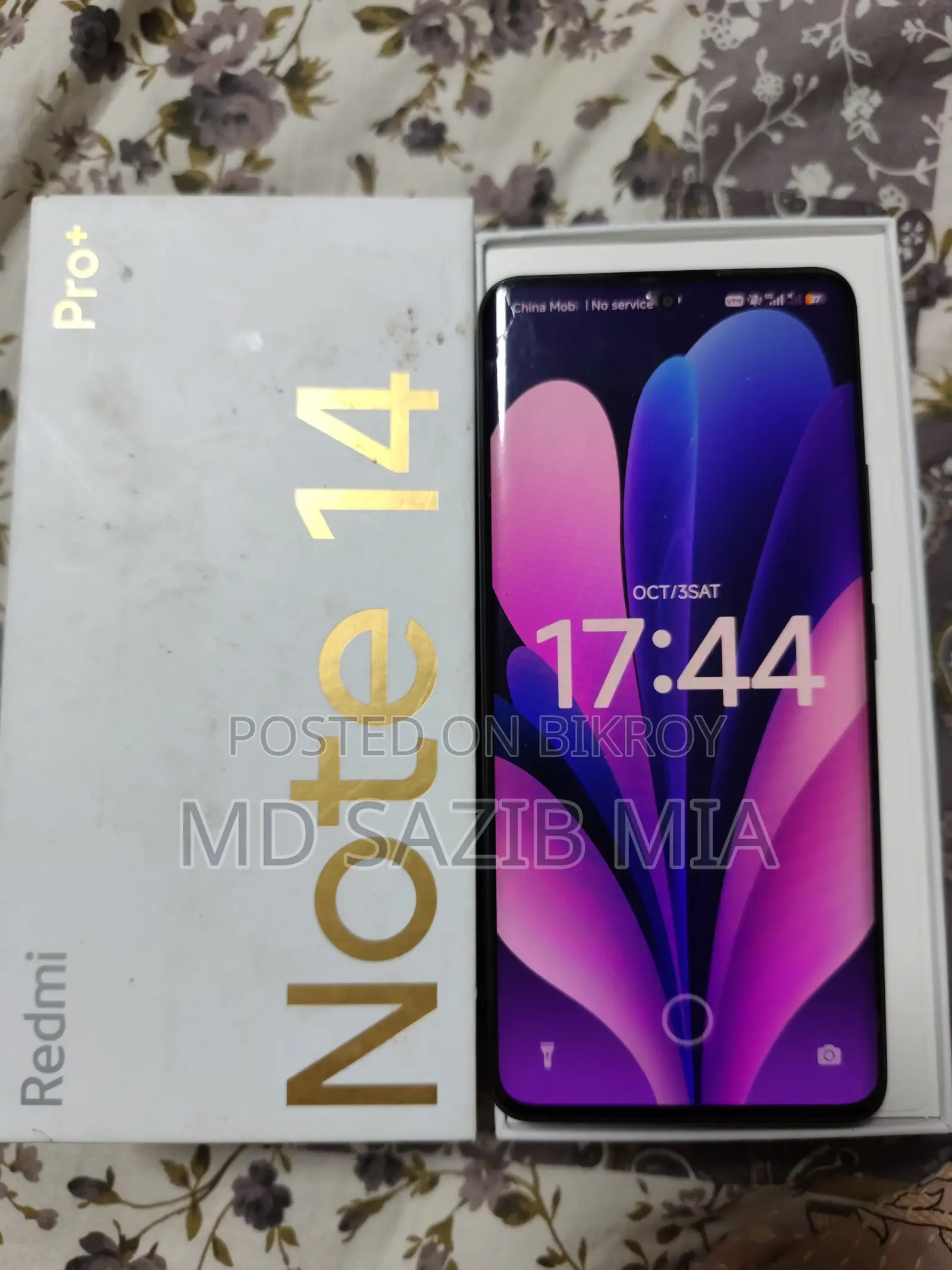 Xiaomi Redmi Note 14 Pro+ 256 GB Black