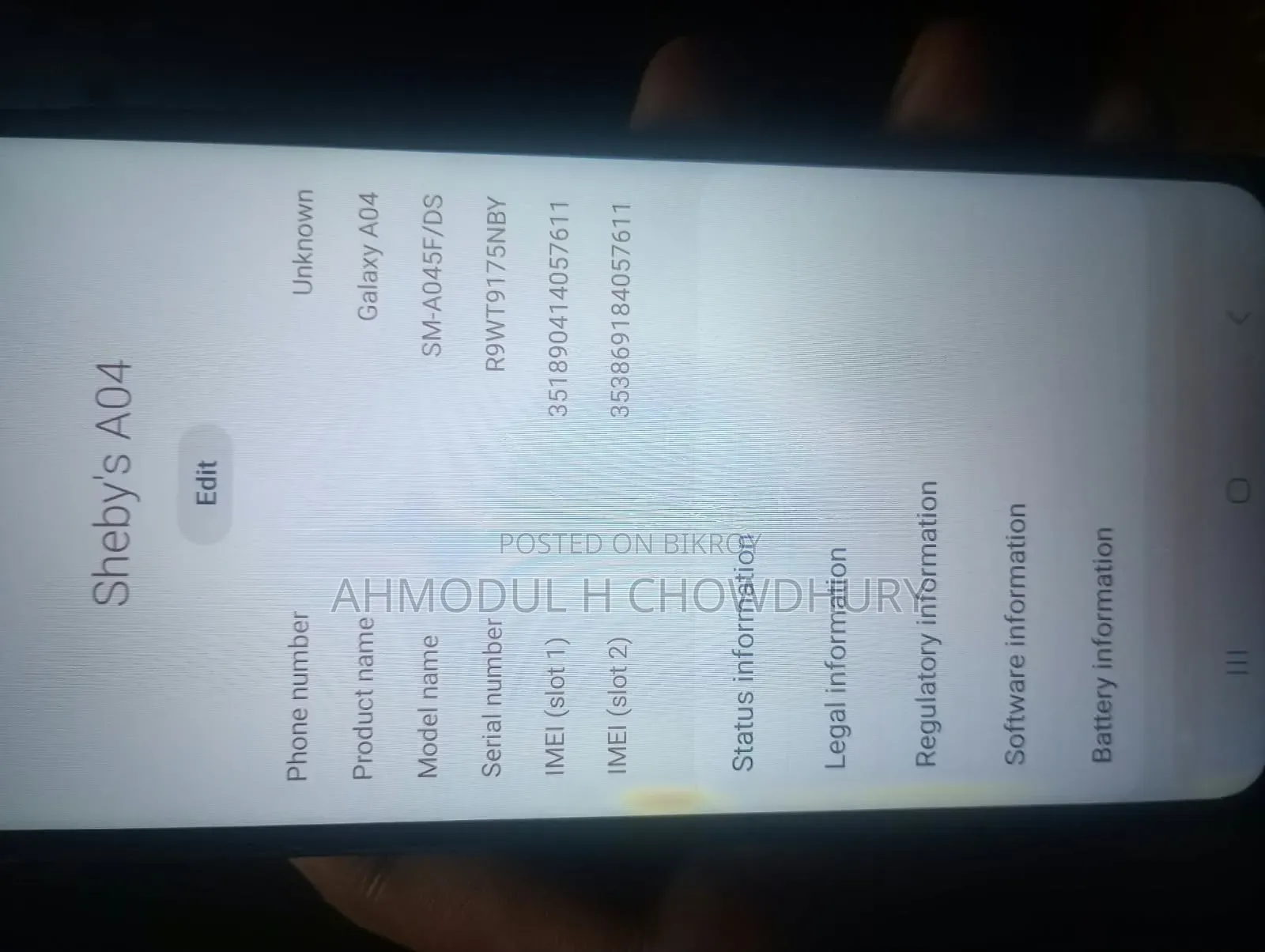 Samsung Galaxy A04 128 GB Black