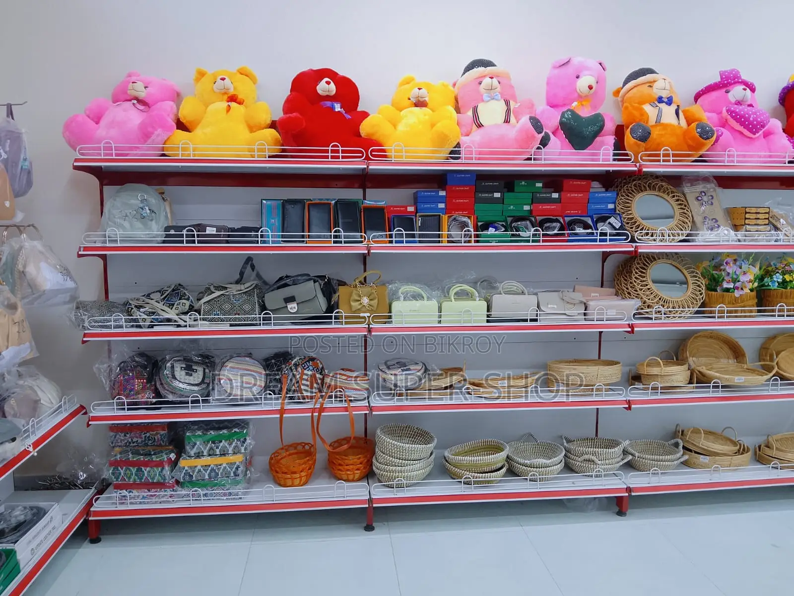 Premium Retail Display Rack | Wall Gondola for Super Shop