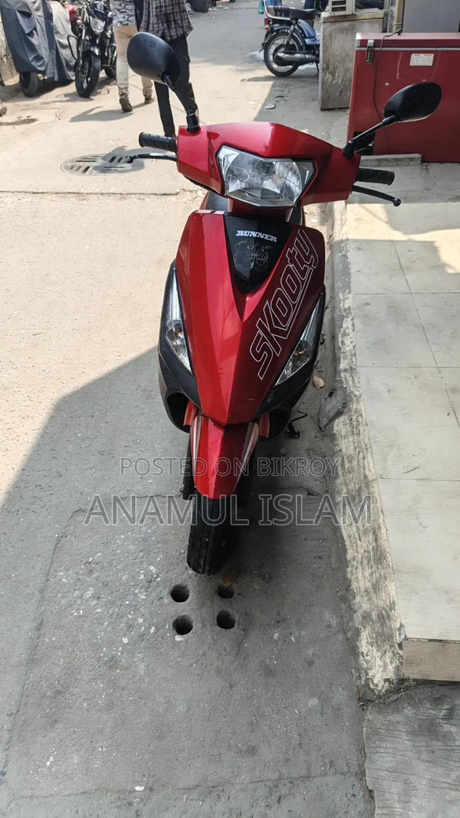 Runner Scooty 110 2022 Red