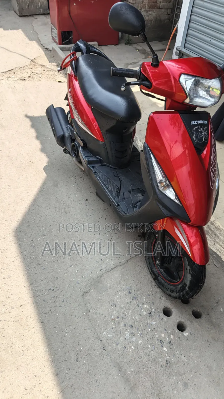 Runner Scooty 110 2022 Red