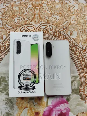 স্যামসাং গ্যালাক্সি এ৫৬ ১২৮ জিবি হোয়াইট