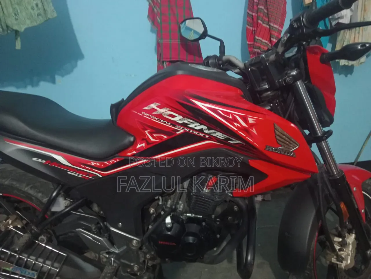 Honda Hornet 2021 Red