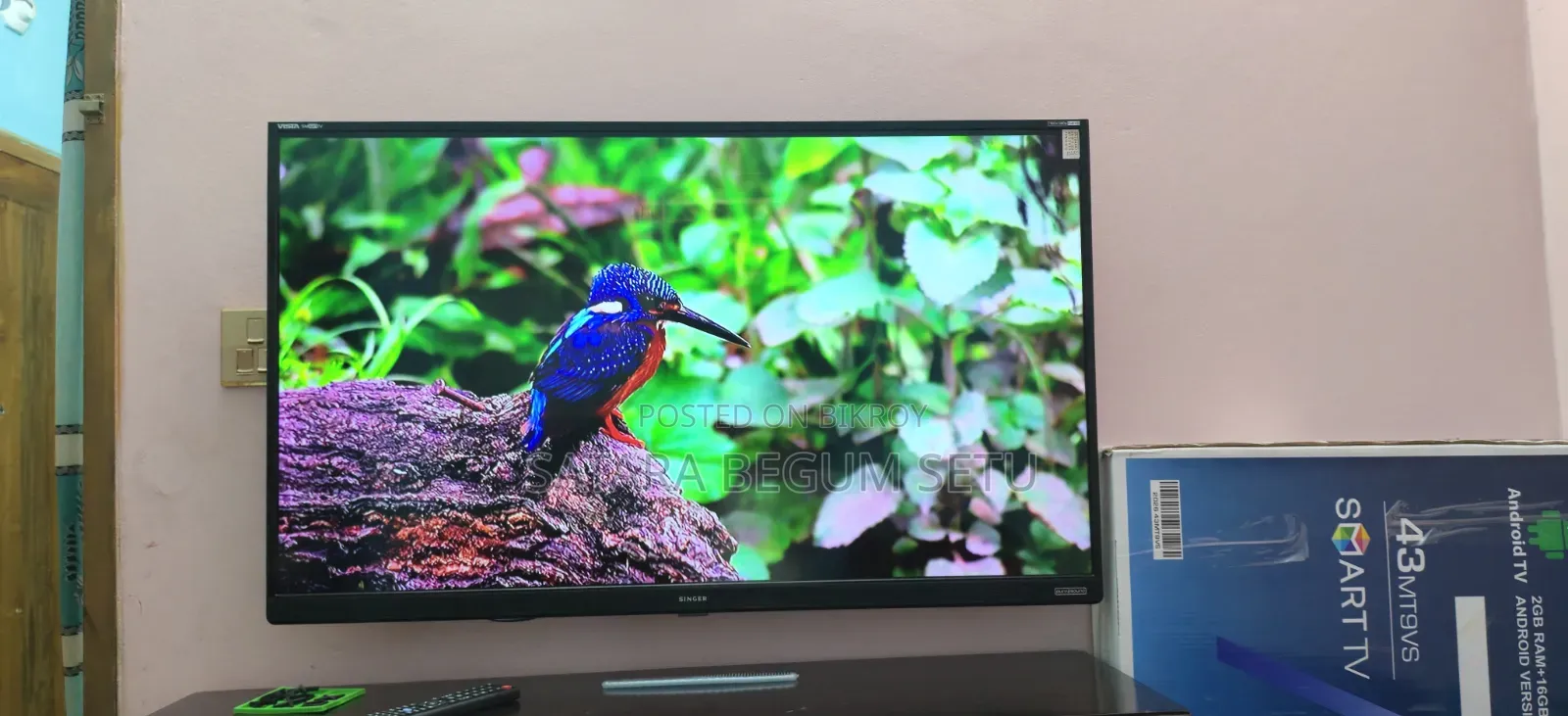 Singer 43 Inche Android Smart TV Dolby Audio Sound