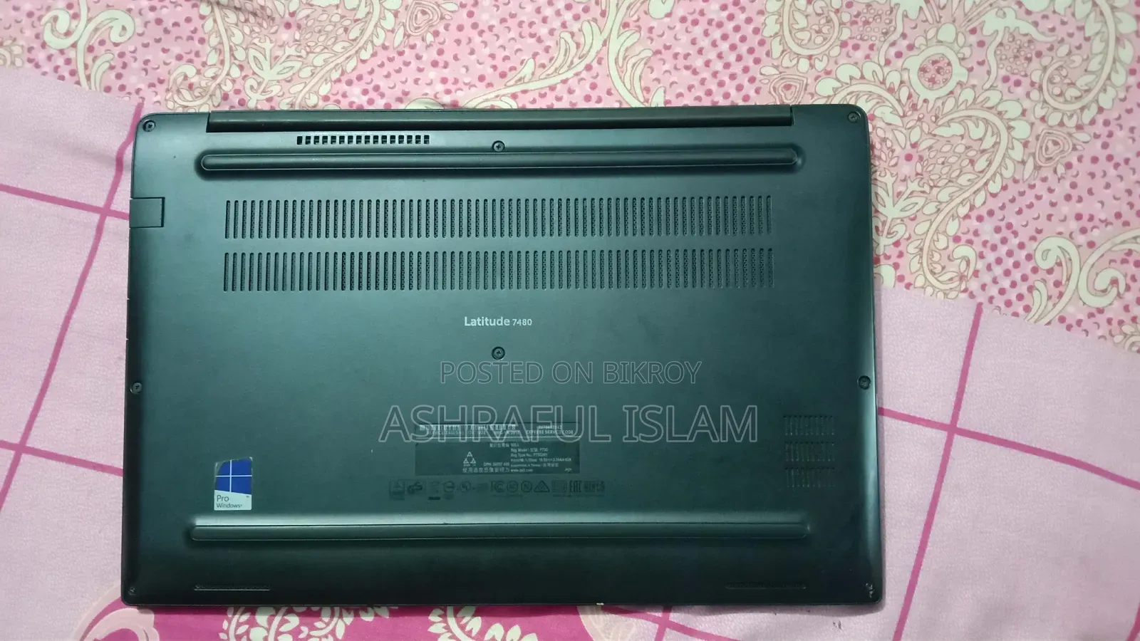 Laptop Dell Latitude 7480 16GB Intel Core i7 SSD 256GB