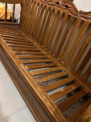 Original Teak Wood Sofa Set