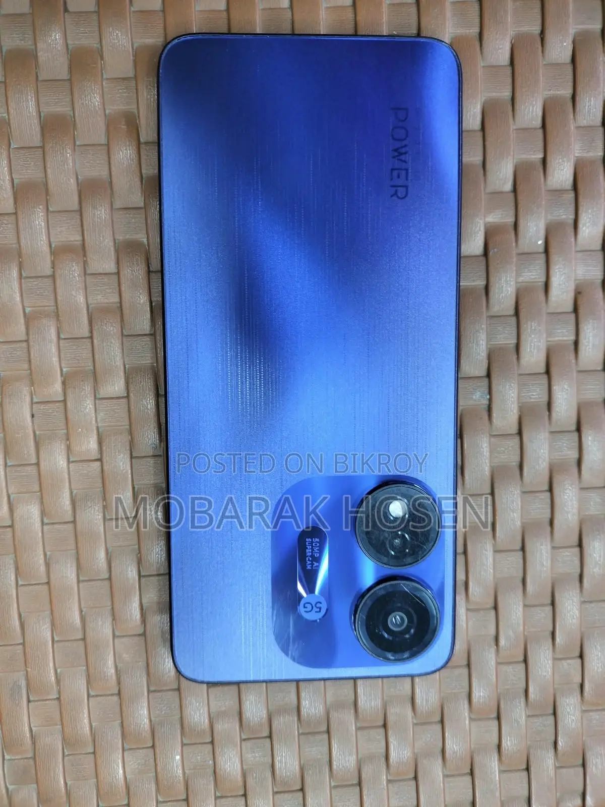 আইটেল পি৫৫ ৫জি ২৫৬ জিবি নীল