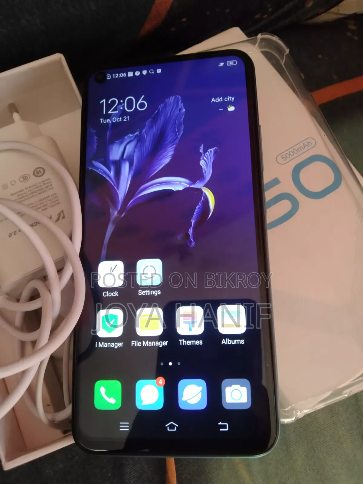 Vivo Y50 128 GB Blue