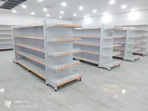 Premium Grocery Display Rack | Wall Gondola Rack for Super Shop