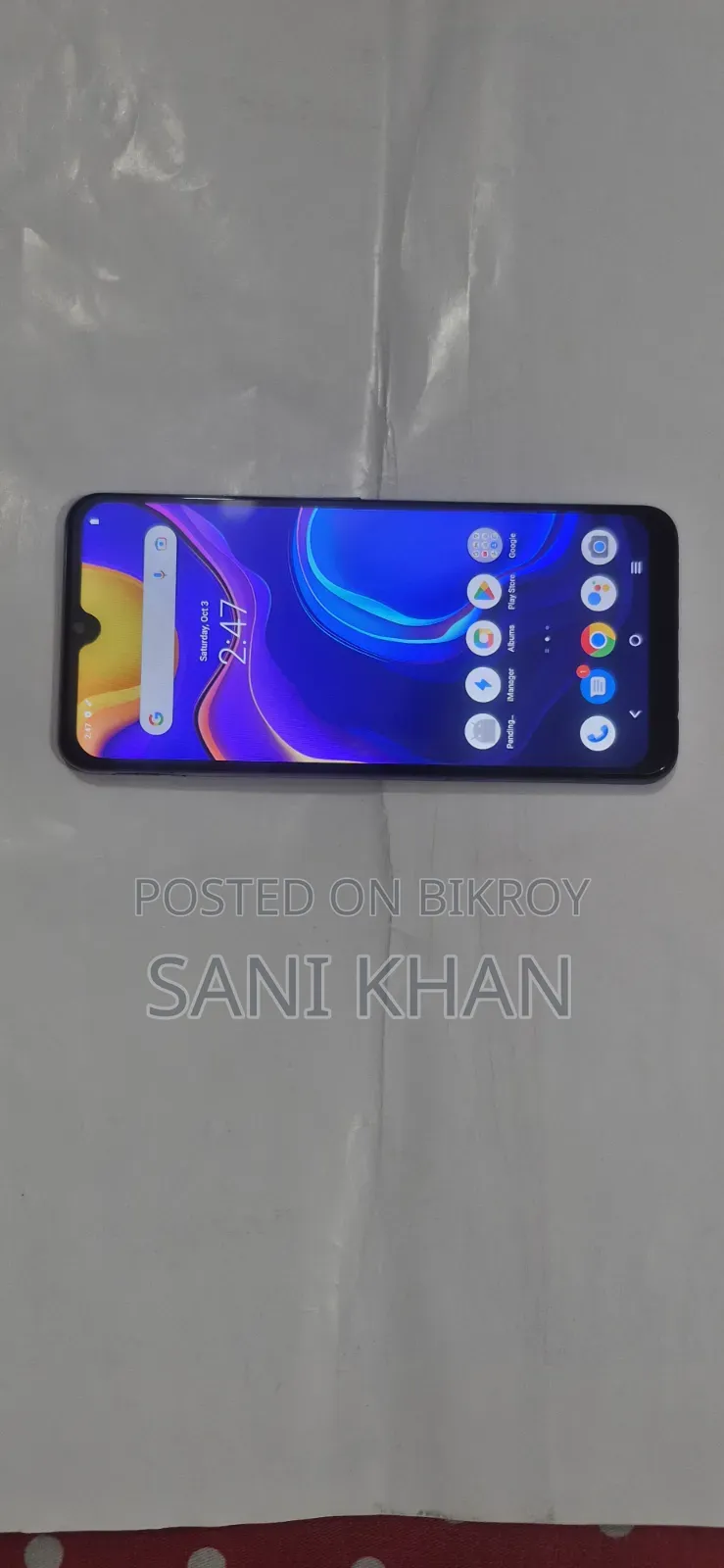 Vivo V20 128 GB Blue