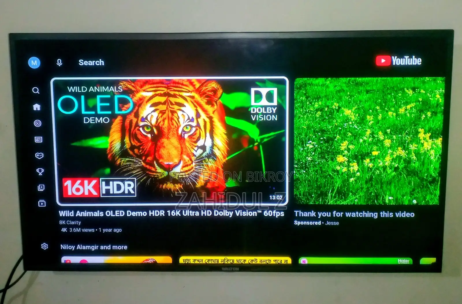 40 Inch Large Walton TV Full HD With Almost Two Years Warranty