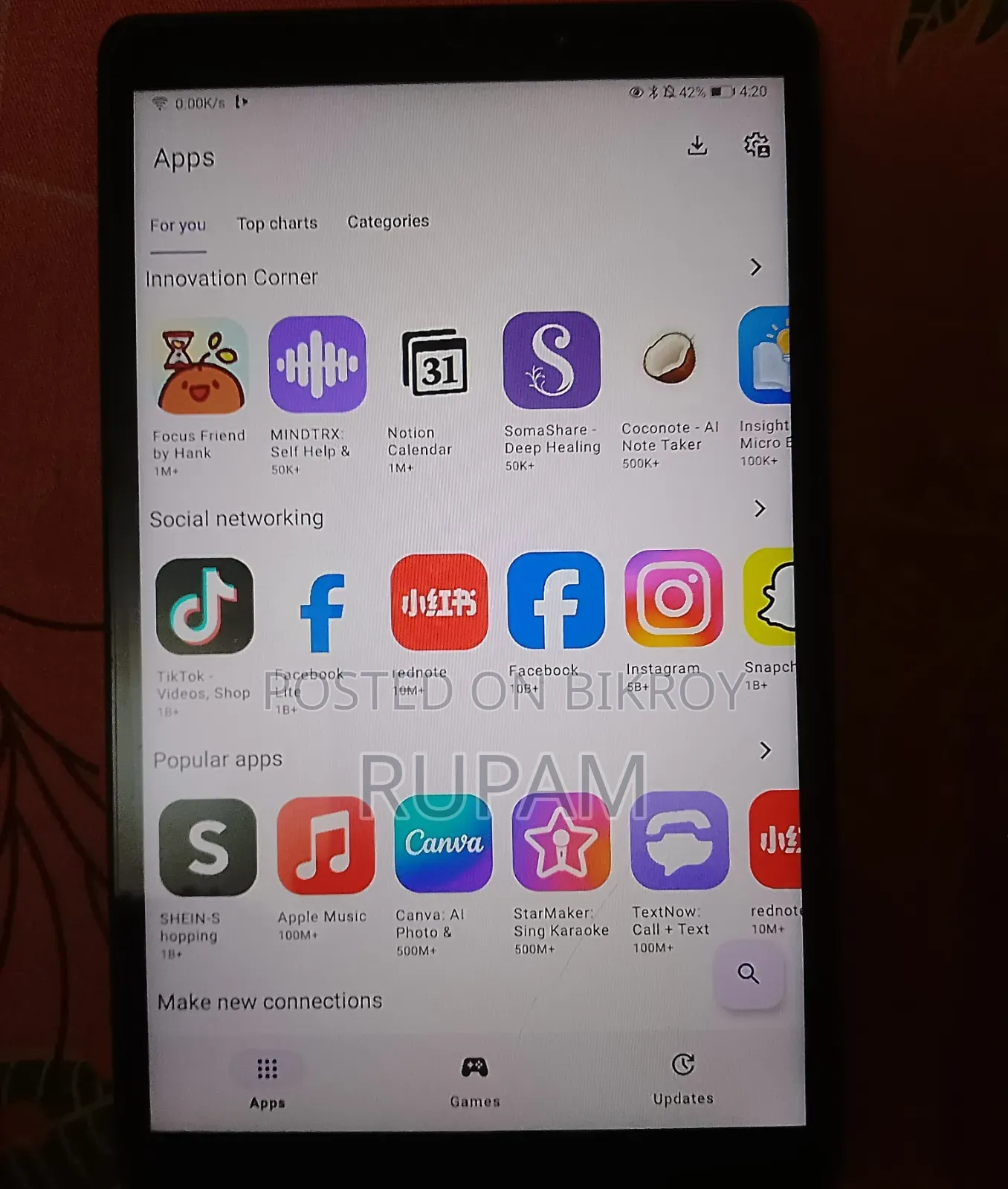 হুয়াওয়ে মেটপ্যাড টি৮ ৩২ জিবি ব্লু