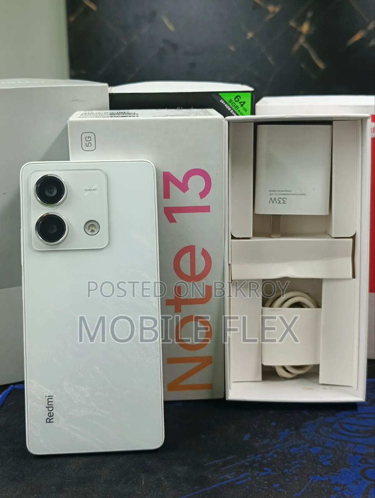 শাওমি রেডমি নোট ১৩ ২৫৬ জিবি সাদা