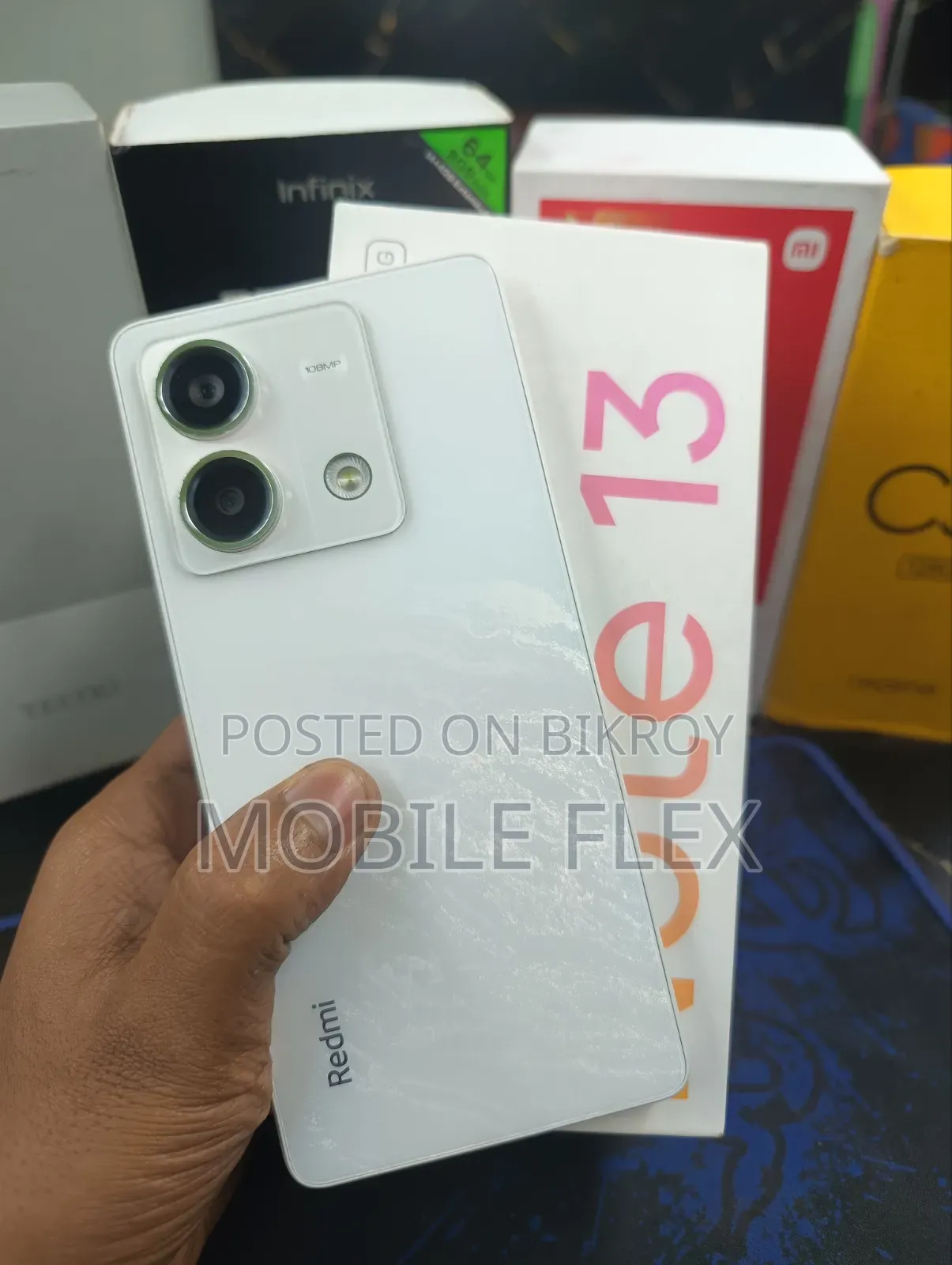শাওমি রেডমি নোট ১৩ ২৫৬ জিবি সাদা