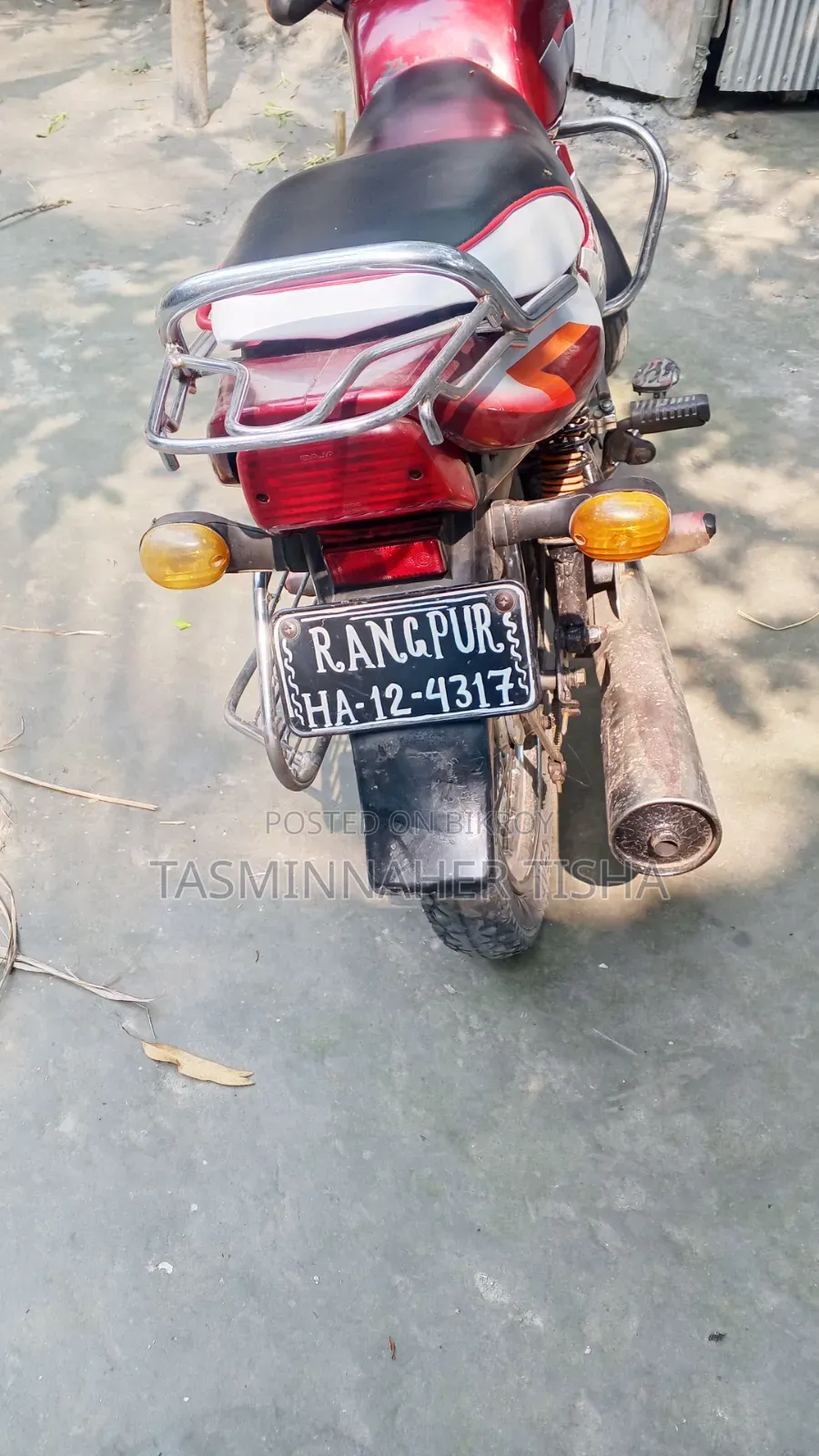 বাজাজ সিটি ১০০ ২০০৮ রেড