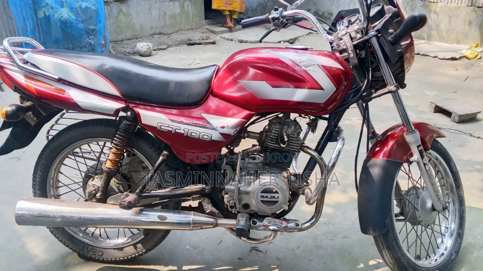 বাজাজ সিটি ১০০ ২০০৮ রেড