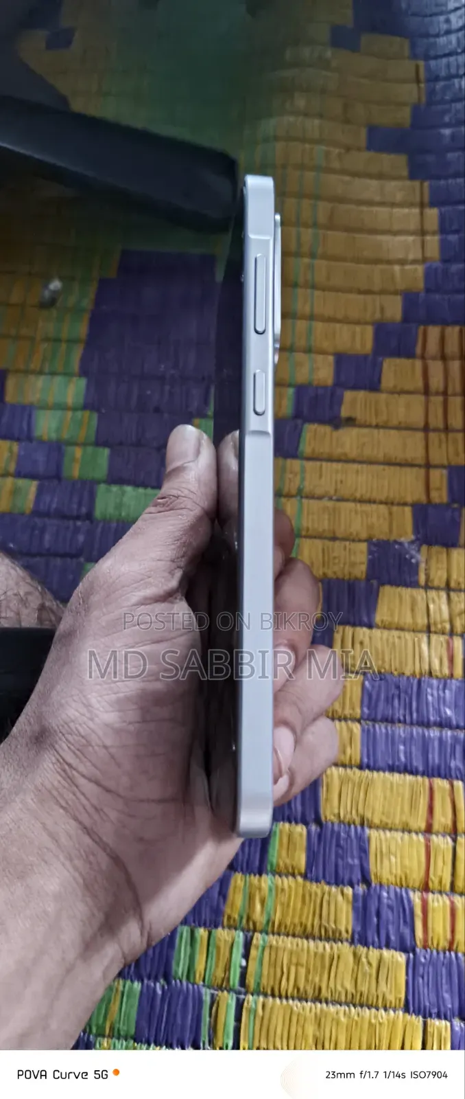 স্যামসাং গ্যালাক্সি এ৩৬ ১২৮ জিবি সিলভার