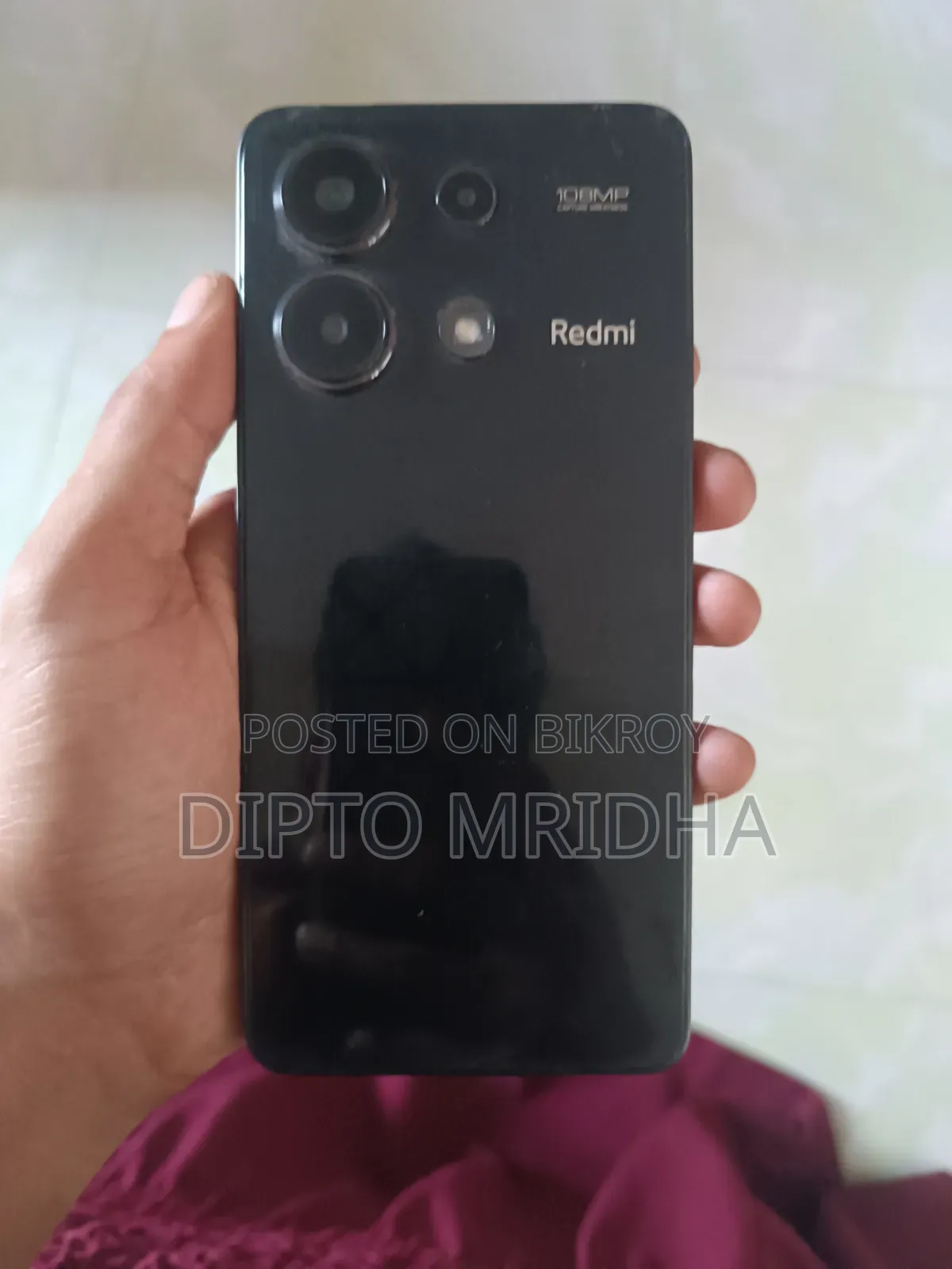 শাওমি রেডমি নোট ১৩ ১২৮ জিবি কালো