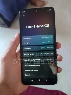 শাওমি রেডমি নোট ১৩ ১২৮ জিবি কালো