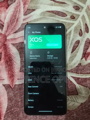 ইনফিনিক্স হট ৬০আই ১২৮ জিবি সাদা