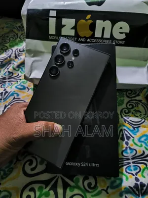 স্যামসাং গ্যালাক্সি এস২৪ আল্ট্রা ২৫৬ জিবি ব্ল্যাক