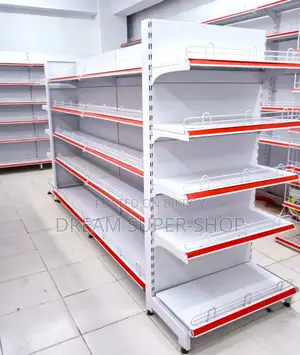 Supermarket Wall Gondola Rack | Grocery Display Shelf