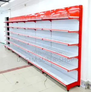 Supermarket Wall Gondola Rack | Grocery Display Shelf